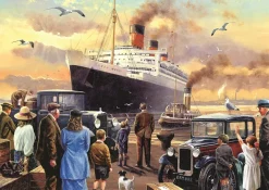 Piatnik - R.M.S. Queen Mary - 1000 Piece Jigsaw Puzzle Outlet
