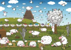 Piatnik - Sheep on Paradise - 1000 Piece Jigsaw Puzzle Sale