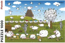 Piatnik - Sheep on Paradise - 1000 Piece Jigsaw Puzzle Sale