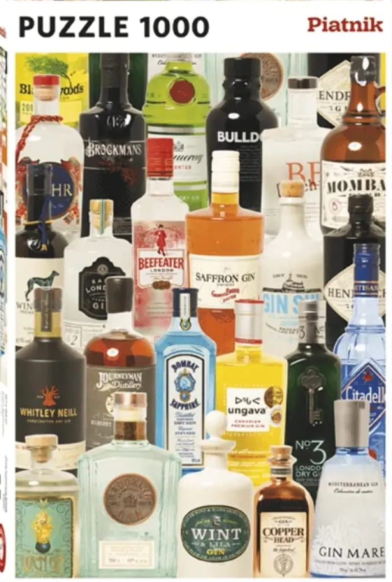 Piatnik - Taste Of Gin - 1000 Piece Jigsaw Puzzle Fashion