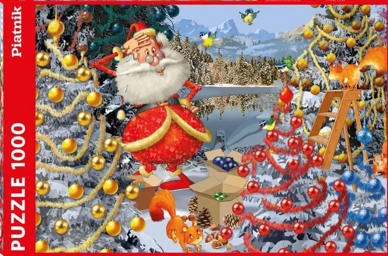 Piatnik - Tree Decorations Ruyer - 1000 Piece Jigsaw Puzzle Hot