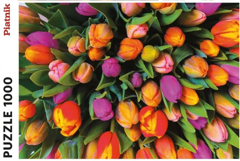 Piatnik - Tulips - 1000 Piece Jigsaw Puzzle Hot