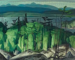 Pomegranate - A.J. Casson: Jack Pine and Poplar - 1000 Piece Jigsaw Puzzle Fashion
