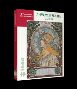 Pomegranate - Alphonse Mucha: Zodiac - 1000 Piece Jigsaw Puzzle Best