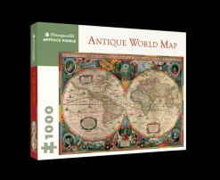 Pomegranate - Antique World Map - 1000 Piece Jigsaw Puzzle Outlet