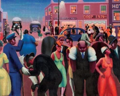 Pomegranate - Archibald Motley: Black Belt - 1000 Piece Jigsaw Puzzle Online