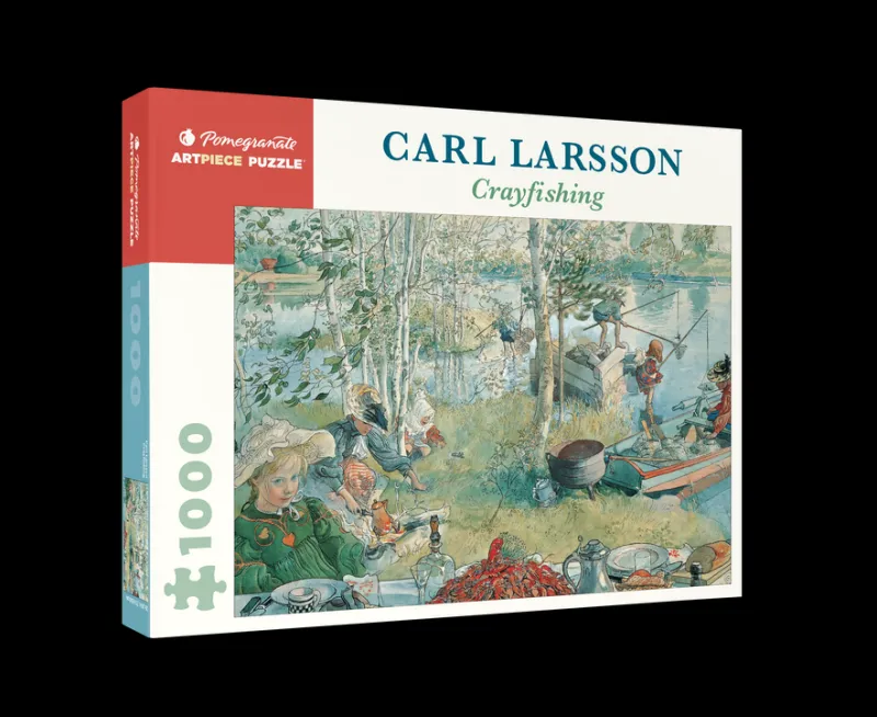 Pomegranate - Carl Larsson: Crayfishing - 1000 Piece Jigsaw Puzzle Fashion