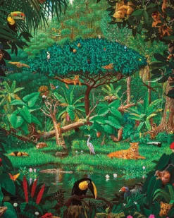 Pomegranate - Charles Lynn Bragg: Secrets of the Rainforest - 1000 Piece Jigsaw Puzzle Sale