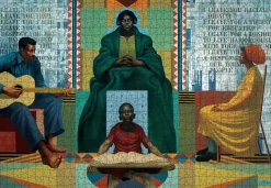 Pomegranate - Charles White: Mary McLeod Bethune Mural - 1000 Piece Jigsaw Puzzle New