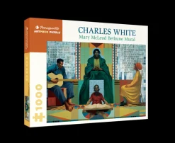 Pomegranate - Charles White: Mary McLeod Bethune Mural - 1000 Piece Jigsaw Puzzle New