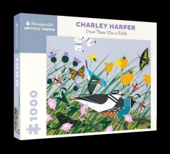 Pomegranate - Charley Harper: Once There Was a Field - 1000 Piece Jigsaw Puzzle New