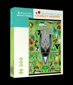 Pomegranate - Charley Harper: Secret Sanctuary - 500 Piece Jigsaw Puzzle Sale