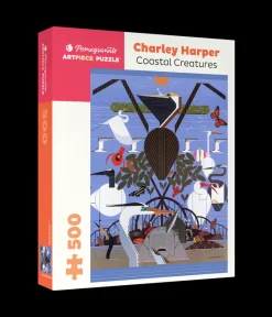 Pomegranate - Charley Harper: Coastal Creatures - 500 Piece Jigsaw Puzzle New