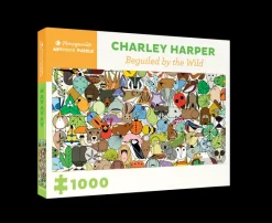 Pomegranate - Charley Harper: Beguiled by Wild - 1000 Piece Jigsaw Puzzle Outlet