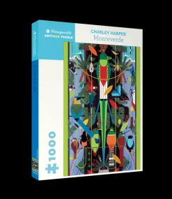Pomegranate - Charley Harper: Monteverde - 1000 Piece Jigsaw Puzzle New