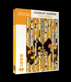 Pomegranate - Charley Harper: Isle Royale - 1000 Piece Jigsaw Puzzle Outlet