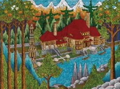 Pomegranate - CJ Hurley: House of the Minaret - 1000 Piece Jigsaw Puzzle Hot