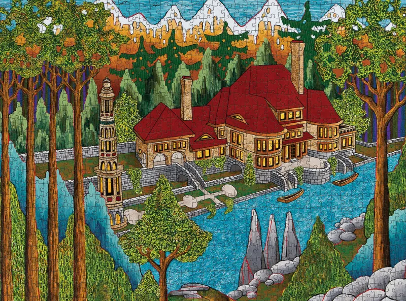 Pomegranate - CJ Hurley: House of the Minaret - 1000 Piece Jigsaw Puzzle Hot