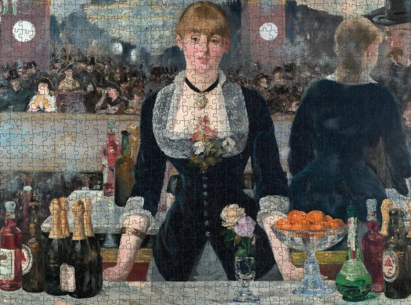 Pomegranate - Édouard Manet: A Bar at the Folies-Bergere - 1000 Piece Jigsaw Puzzle Best