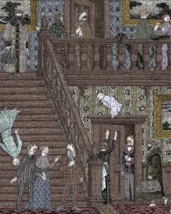 Pomegranate - Edward Gorey: Baby Toss - 1000 Piece Jigsaw Puzzle Fashion
