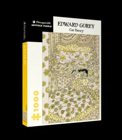 Pomegranate - Edward Gorey: Cat Fancy - 1000 Piece Jigsaw Puzzle Hot
