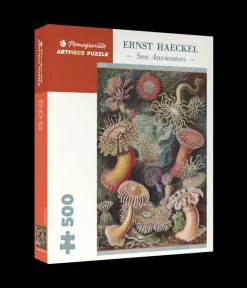Pomegranate - Ernst Haeckel: Sea Anemones - 500 Piece Jigsaw Puzzle Clearance