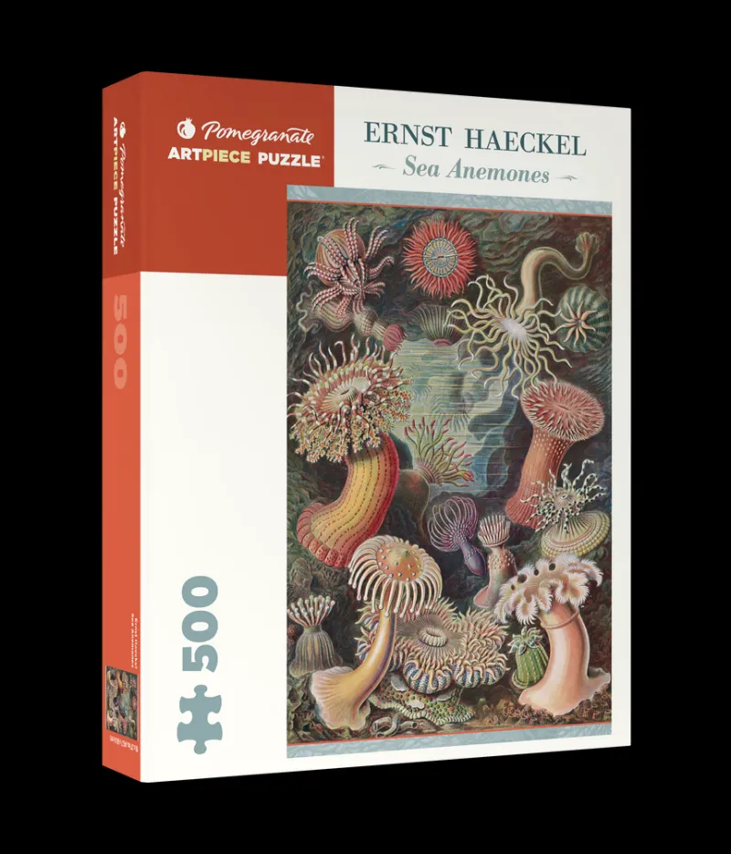 Pomegranate - Ernst Haeckel: Sea Anemones - 500 Piece Jigsaw Puzzle Clearance