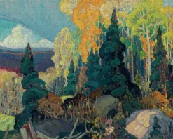 Pomegranate - Franklin Carmichael: Autumn Hillside - 1000 Piece Jigsaw Puzzle New