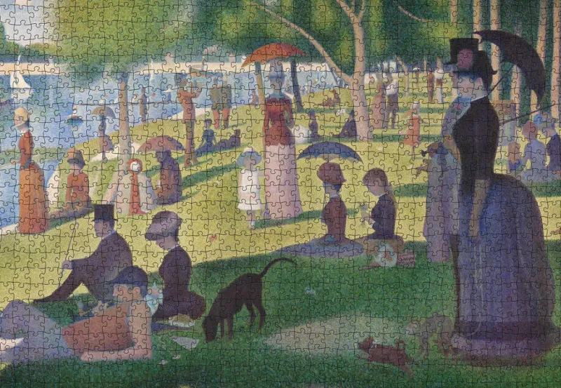 Pomegranate - Georges Seurat: A Sunday on La Grande Jatte - 1000 Piece Jigsaw Puzzle Hot