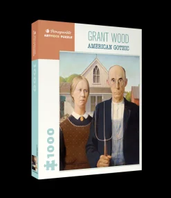 Pomegranate - Grant Wood: American Gothic - 1000 Piece Jigsaw Puzzle Sale