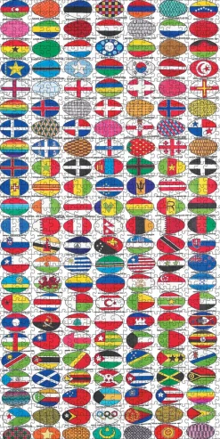 Pomegranate - Gregory L. Blackstock: More Colorful Egg Pattern Favorites to Go For - 1000 Piece Jigsaw Puzzle Fashion