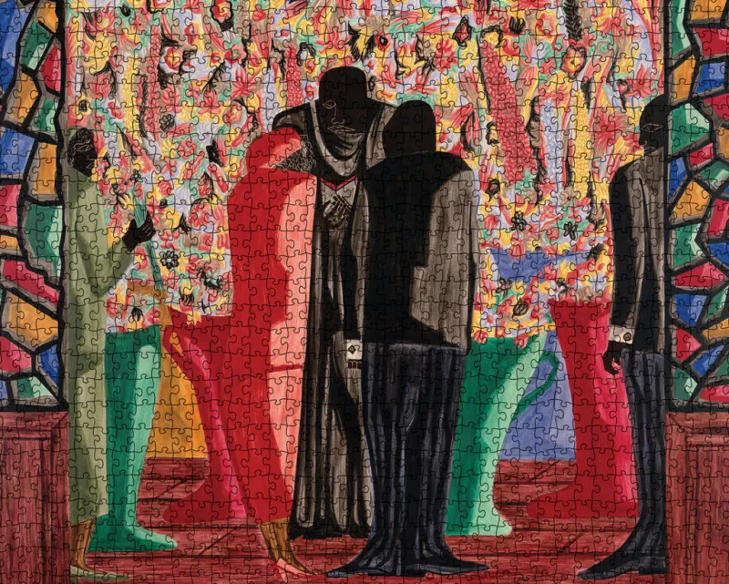 Pomegranate - Jacob Lawrence: The Wedding - 1000 Piece Jigsaw Puzzle Hot
