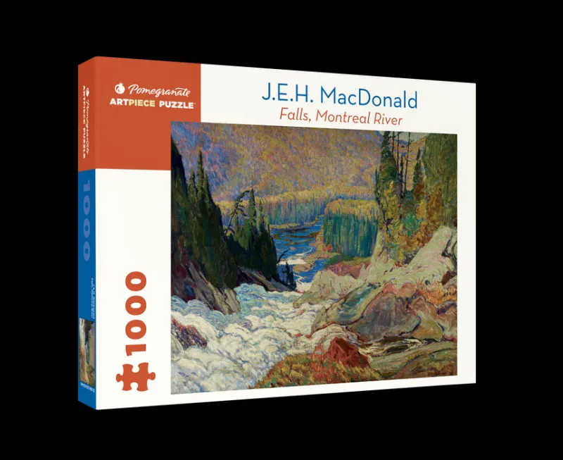 Pomegranate - J.E.H. MacDonald: Falls, Montreal River - 1000 Piece Jigsaw Puzzle Discount