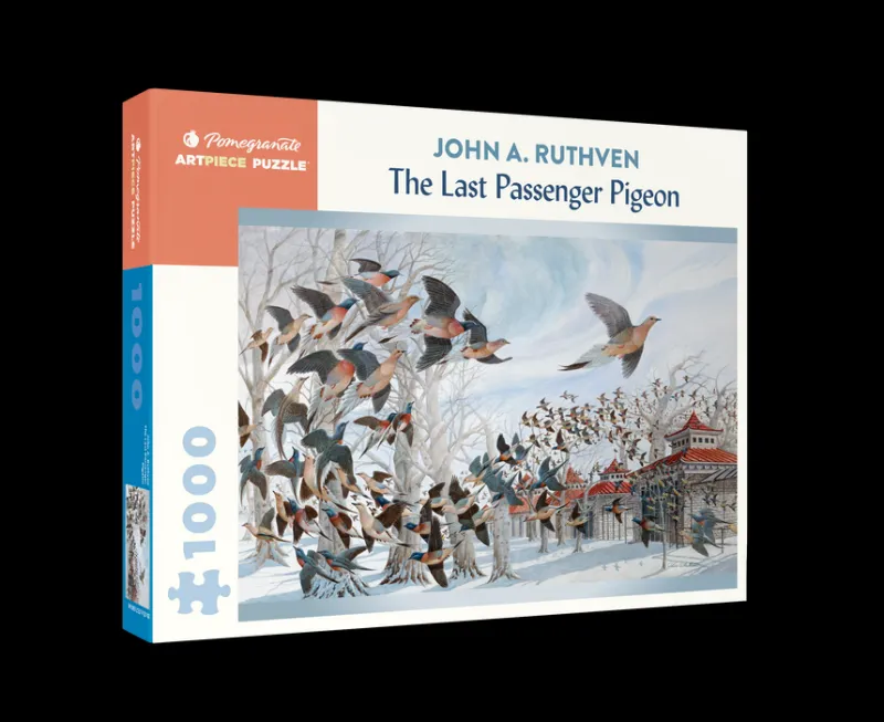 Pomegranate - John A. Ruthven: The Last Passenger Pigeon - 1000 Piece Jigsaw Puzzle Hot