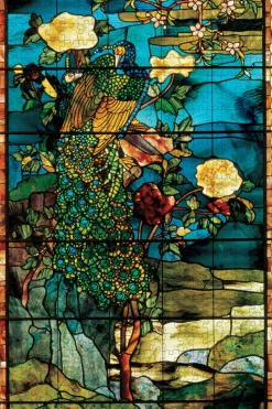 Pomegranate - John La Farge: Peacocks and Peonies II - 500 Piece Jigsaw Puzzle Fashion