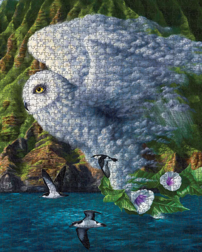 Pomegranate - Jon Ching: The Dawn of Makahiki - 1000 Piece Jigsaw Puzzle Sale