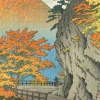 Pomegranate - Kawase Hasui: Autumn at Saruiwa - 500 Piece Jigsaw Puzzle Outlet