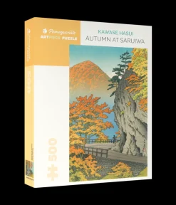 Pomegranate - Kawase Hasui: Autumn at Saruiwa - 500 Piece Jigsaw Puzzle Outlet