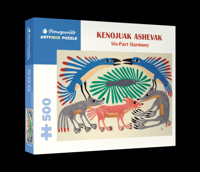 Pomegranate - Kenojuak Ashevak: Six-Part Harmony - 500 Piece Jigsaw Puzzle Online