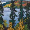 Pomegranate - Lawren S. Harris: Montreal River - 1000 Piece Jigsaw Puzzle Online