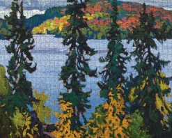 Pomegranate - Lawren S. Harris: Montreal River - 1000 Piece Jigsaw Puzzle Online