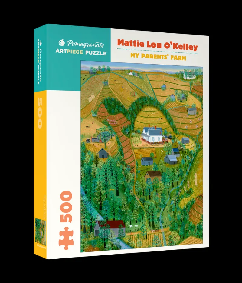 Pomegranate - Mattie L. O'Kelley: My Parents' Farm - 500 Piece Jigsaw Puzzle Fashion
