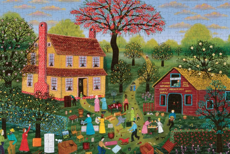 Pomegranate - Mattie Lou O'Kelley: Yard Sale - 500 Piece Jigsaw Puzzle Sale