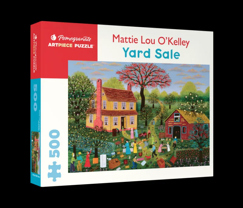 Pomegranate - Mattie Lou O'Kelley: Yard Sale - 500 Piece Jigsaw Puzzle Sale