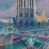 Pomegranate - Maximilien Luce: Notre-Dame - 1000 Piece Jigsaw Puzzle Clearance