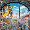 Pomegranate - Mike Wilks: The Ultimate Alphabet: The Letter A - 1000 Piece Jigsaw Puzzle Clearance