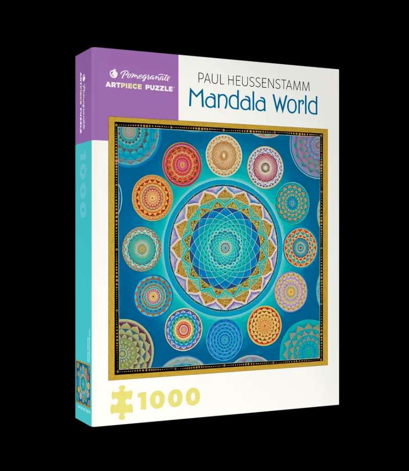 Pomegranate - Paul Heussenstamm: Mandala World - 1000 Piece Jigsaw Puzzle Clearance