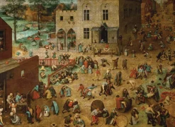 Pomegranate - Pieter Bruegel: Children’s Games - 2000 Piece Jigsaw Puzzle Hot