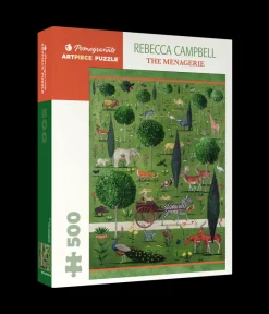 Pomegranate - Rebecca Campbell: The Menagerie - 500 Piece Jigsaw Puzzle Online