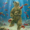 Pomegranate - Robert Bissell: The Swimmer - 500 Piece Jigsaw Puzzle Online